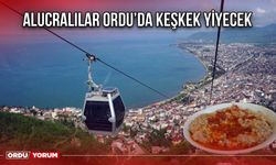 Alucralılar Ordu’da Keşkek Yiyecek