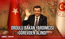 Ordulu Bakan Yardımcısı Görevden Alındı