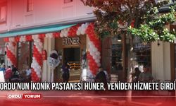 Ordu’nun İkonik Pastanesi Hüner, Yeniden Hizmete Girdi