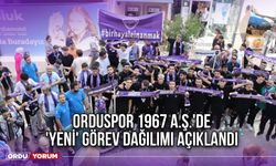 Orduspor 1967 A.Ş.'de 'Yeni' Görev Dağılımı Açıklandı