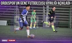 Orduspor'un Genç Futbolcusu Ayrılığı Açıkladı