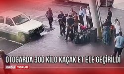 Otogarda 300 kilo kaçak et ele geçirildi