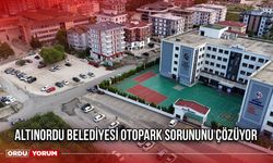 Altınordu Belediyesi Otopark Sorununu Çözüyor