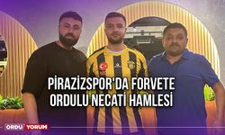 Pirazizspor'da Forvete Ordulu Necati Hamlesi