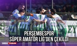 Perşembespor Süper Amatör Lig'den Çekildi