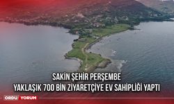 Sakin Şehir Perşembe, Yaklaşık 700 Bin Ziyaretçiye Ev Sahipliği Yaptı