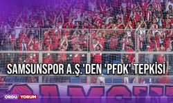 Samsunspor A.Ş.'den 'PFDK' Tepkisi