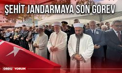 Şehit Jandarmaya Son Görev