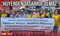 “Hijyenden Tasarruf Olmaz”