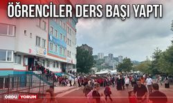 Öğrenciler Ders Başı Yaptı