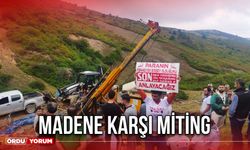 Madene Karşı Miting