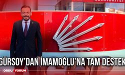 Gürsoy’dan İmamoğlu’na Tam Destek