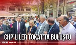 CHP’liler Tokat’ta Buluştu