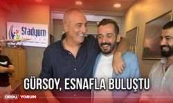 Gürsoy, Esnafla Buluştu