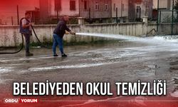 Belediyeden Okul Temizliği