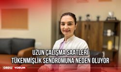 “Uzun Çalışma Saatleri, Tükenmişlik Sendromuna Neden Oluyor”