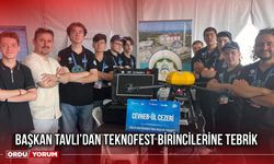 Başkan Tavlı’dan TEKNOFEST Birincilerine Tebrik