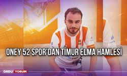 Oney 52 Spor'dan Timur Elma Hamlesi