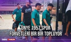 Ünye 1957 Spor Forvetleri Bir Bir Topluyor