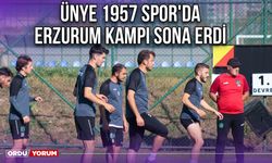 Ünye 1957 Spor'da Erzurum Kampı Sona Erdi