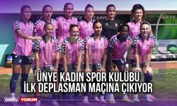 Ünye Kadın Spor Kulübü İlk Deplasman Maçına Çıkıyor