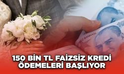 150 Bin TL Faizsiz Kredi Ödemeleri Başlıyor