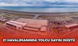 21 havalimanında yolcu sayısı düştü