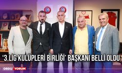 3.Lig Kulüpleri Birliği Başkanı Belli Oldu