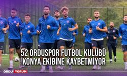 52 Orduspor Futbol Kulübü, Konya Ekibine Kaybetmiyor