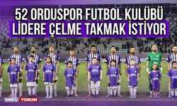 52 Orduspor Futbol Kulübü Lidere Çelme Takmak İstiyor