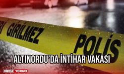 Altınordu’da intihar vakası