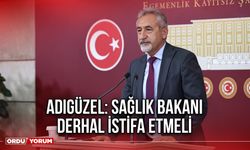 Adıgüzel: Sağlık Bakanı Derhal İstifa Etmeli