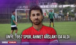 Ünye 1957 Spor, Ahmet Arslan'ı da Aldı