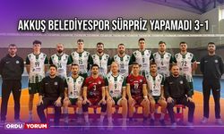 Akkuş Belediyespor Sürpriz Yapamadı 3-1