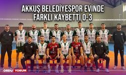 Akkuş Belediyespor Evinde Farklı Kaybetti 0-3