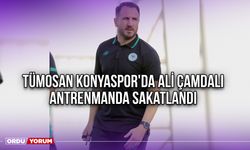 Tümosan Konyaspor'da Ali Çamdalı Antrenmanda Sakatlandı