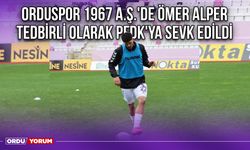 Orduspor 1967 A.Ş.'de Ömer Alper, Tedbirli Olarak PFDK'ya Sevk Edildi