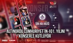 Altınordu Cumhuriyet’in 101. Yılını Konserle Kutluyor