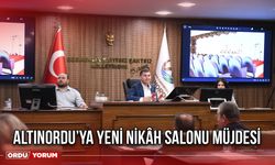 Altınordu’ya Yeni Nikâh Salonu Müjdesi