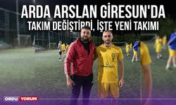 Arda Arslan Giresun'da Takım Değiştirdi, İşte Yeni Takımı