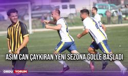 Asım Can Çaykıran Yeni Sezona Golle Başladı