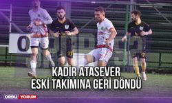 Kadir Atasever Eski Takımına Geri Döndü