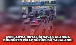 Avcılar'da Ortalığı Savaş Alanına Döndüren Pikap Sürücüsü Önce Kaçtı, Sonra Yakalandı