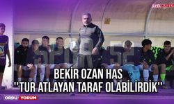 Bekir Ozan Has ''Tur Atlayan Taraf Olabilirdik''