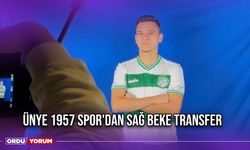 Ünye 1957 Spor'dan Sağ Beke Transfer