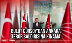 Bulut Gürsoy'dan Ankara Terör Saldırısına Kınama