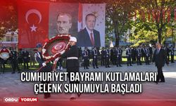 Cumhuriyet Bayramı Kutlamaları Çelenk Sunumuyla Başladı