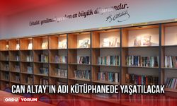 Can Altay’ın Adı Kütüphanede Yaşatılacak