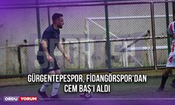 Gürgentepespor, Fidangörspor'dan Cem Baş'ı Aldı