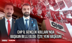 CHP İl Gençlik Kolları'nda başkan belli oldu: İşte yeni başkan!